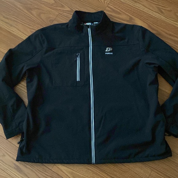 Clique purdue telemark softshell men’s jacket, black, waterproof, fleece lining🌞 - Picture 14 of 15